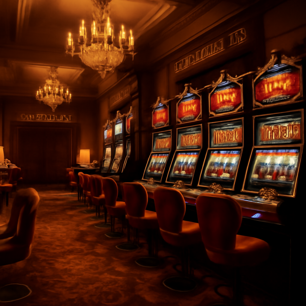 Casino interior ambience Royal Reels login